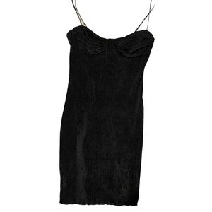 Steppin Out Vintage NWT tight little black dress